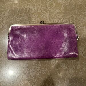 Lauren Leather hobo Clutch